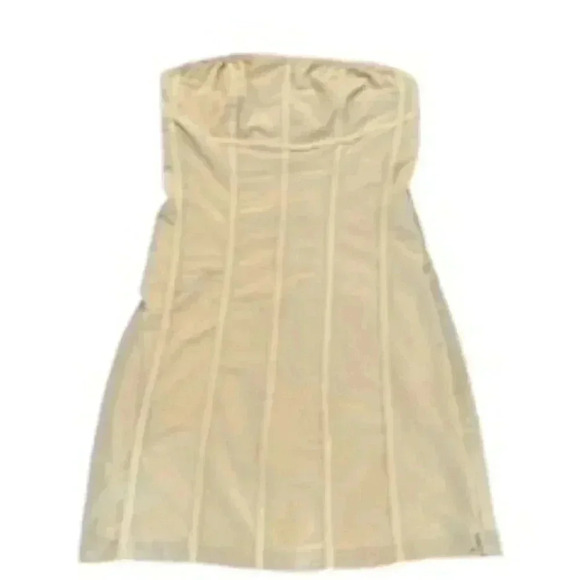 Urban Outfitters Corset Beige Mini‎ Dress Junior’s Sz M NWT - Picture 8 of 9